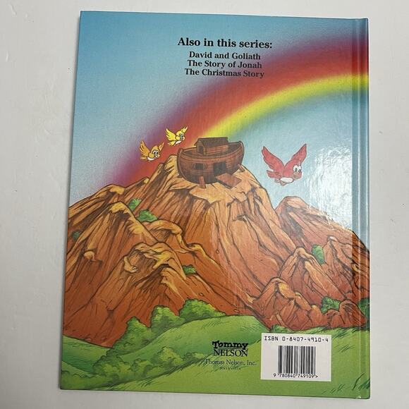 Vintage 1993 Noah and the Ark Childrens Bible Classics Hardcover - Picture 6 of 8